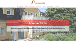 Desktop Screenshot of lomamokkila.fi