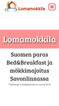 Mobile Screenshot of lomamokkila.fi